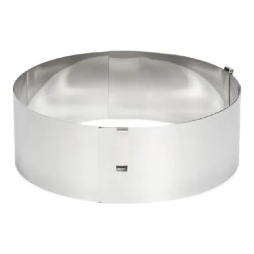 Patisse Taartring verstelbaar 13-31 cm RVS