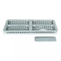 Patisse mini Quichevorm met losse bodems 4 vaks