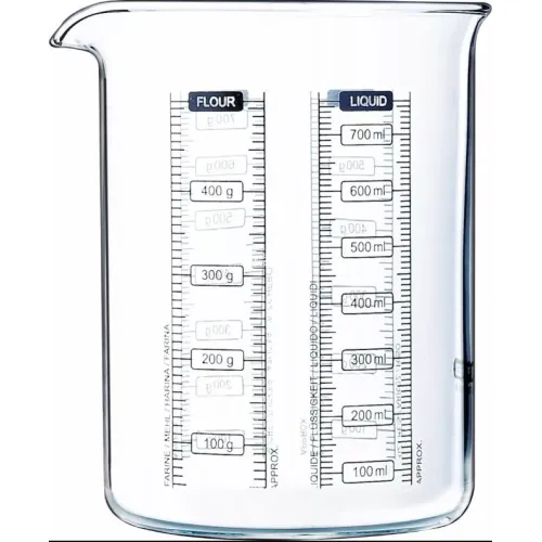 Pyrex maatbeker 0.75 L glas