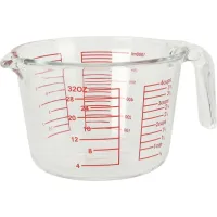 Maatbeker glas 1 liter