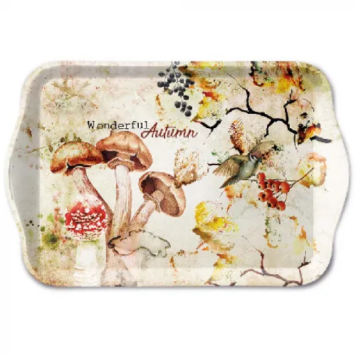 Melamine dienblad 13x21 cm Wonderful autumn