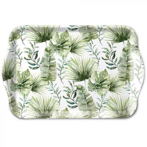 Melamine dienblad Jungle bladeren cm 