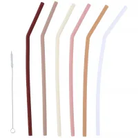 Rietjes silicone 7 stuks 28 cm