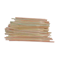 Rietjes 100 stuks gekleurd strepen