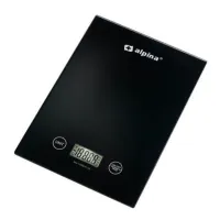 Keukenweegschaal digitaal 5 kg zwart