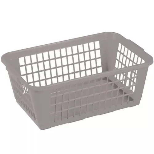 Sunware basic opbergmandje grijs middel 