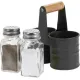 Peper en zoutstel in houder