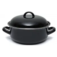 Braadpan 28 cm zwart