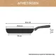Tefal koekenpan Change Black  24 cm  keramische