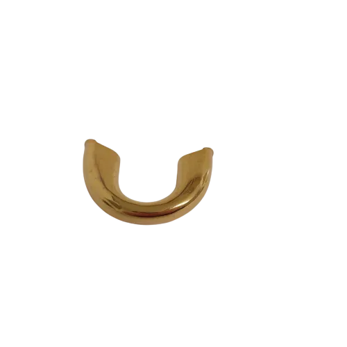 Handgreep pan goudkleurig 8.5 cm