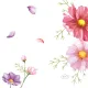 Servetten papier Blooms 24x24 cm