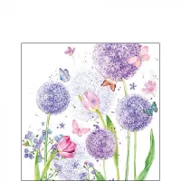 Servetten papier Bloemenschoonheid 25x25 cm