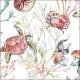 Servetten papier Zeedieren 33x33 cm