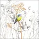 Servetten papier Lief vogeltje 33x33 cm