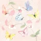 Servetten papier Sweet Peach 33x33 cm