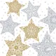 Servetten papier Sneeuw sterren 33x33 cm                       