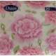 Servetten papier Rose bloem 33x33 cm