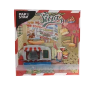 Servetten papier Nostalgisch Diner 33x33 cm