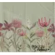 Servetten papier Lumea bloemen groen 33x33 cm