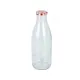 Glazen fles 1 liter