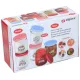 Voorraad potjes met schroefdeksel 200 ml