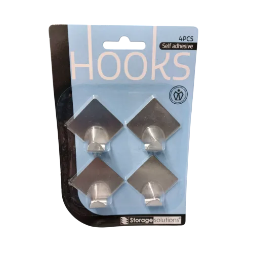Plakhaakjes ruitmodel 4.5 cm 