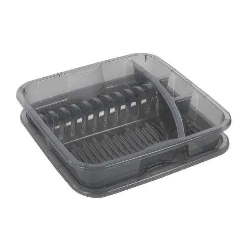 Afdruiprek met plateau antraciet