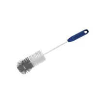 Flessenborstel wit-grijs 