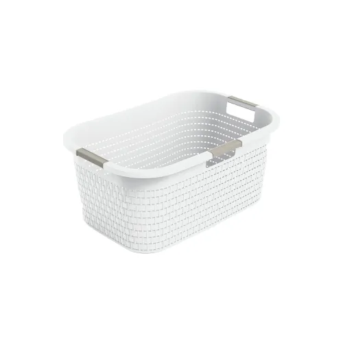Wasmand 40 liter wit
