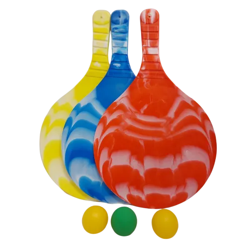 Beach bal set in vrolijke kleuren