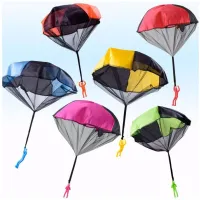 Parachute met figuur in pvc tube