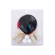 Tafeltennis Set met 4 Bats met 3 ballen 1 ster 