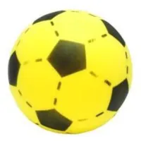 Foam voetbal 20 cm rood