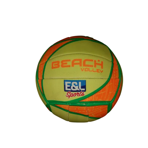 Beach Volleybal groen oranje geel    