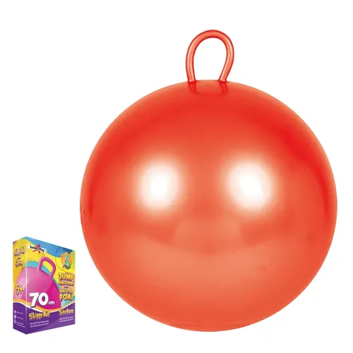 Skippybal 70 cm rood