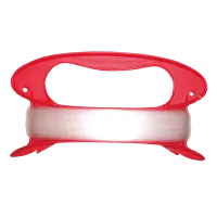 Vliegerlijn op haspel