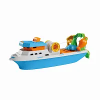 Vissersboot incl. vis 40 cm