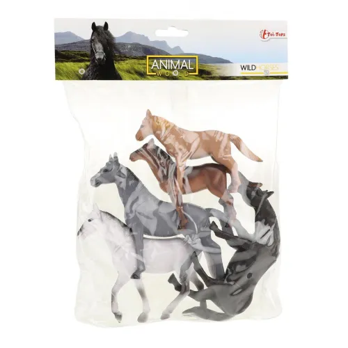Paarden set 5 delig 12 cm