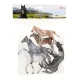 Paarden set 5 delig 12 cm