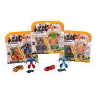 Transformable Robocar Duo pack