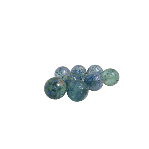 Knikkers Marbles XL bonken blauw