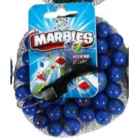 Knikkers Blauw met streepje                                 