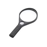 Vergrootglas loep groot zwart