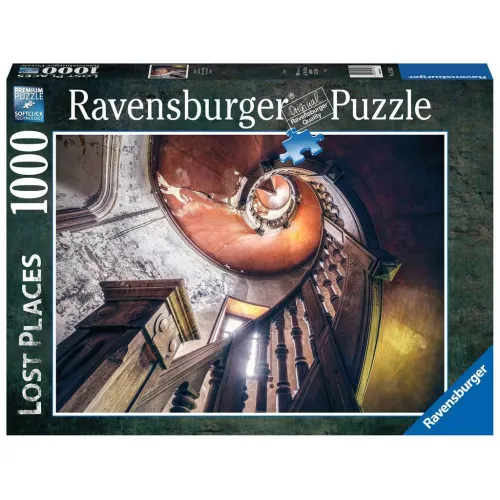 Ravensburger puzzel 1000 stukjes Eiken Spiraal Verloren plaatsen