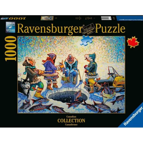Ravensburger puzzel 1000 stukjes Canadian Collection IJs vissen