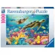 Ravensburger puzzel 1000 stukjes Blauwe onderwaterwereld