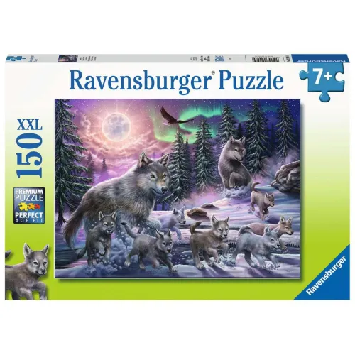 Ravensburger puzzel 150 stukjes 7 jaar Noordelijke wolven